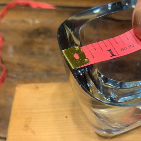 VINTAGE 30’s-60’s CRYSTAL GLASS BOWL VASE SWEDEN STROMBERG? - Picture 11 of 13